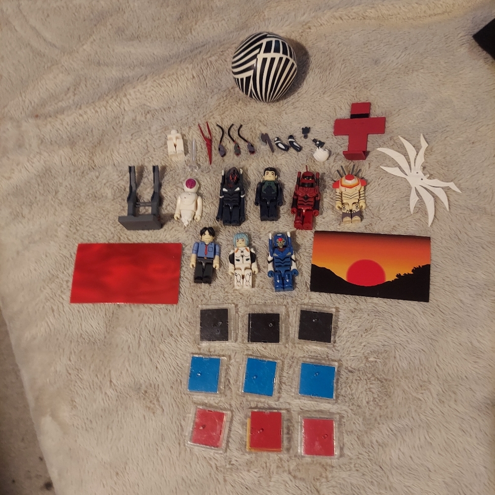 Neon genesis kubrick toys Evangelion